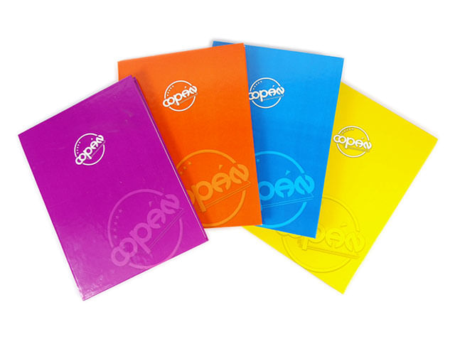 CUADERNO ESPIRAL 70H COLORES SURTIDOS