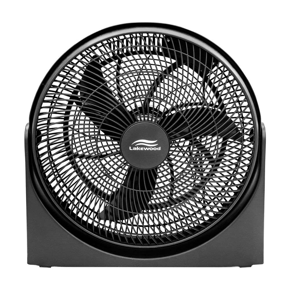 VENTILADOR IND. PISO LAKEWOOD 16"/65W C/NEGRO