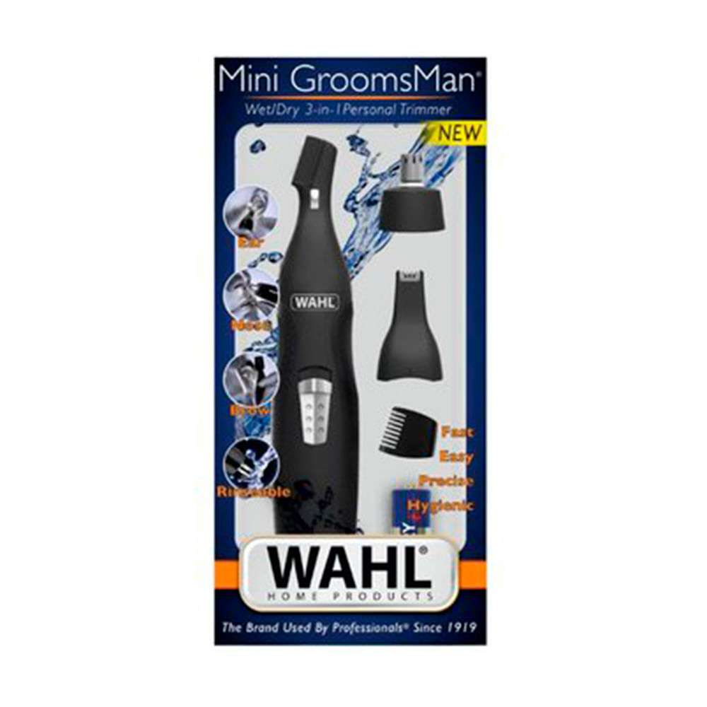CORTADORA D/VELLOS P/NARIZ/OREJAS/CEJAS WAHL 3 EN
