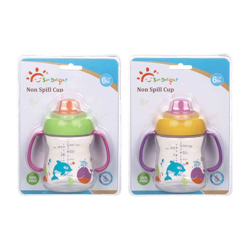 VASO C/BOQUILLA P/BEBE NON SPILL