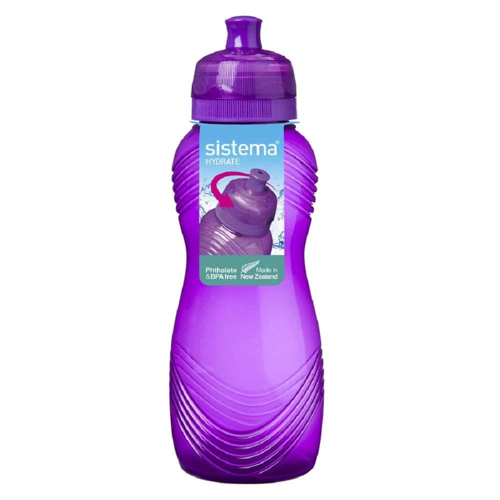 BOTELLA PLAST. P/AGUA 600ML CLRS STDS WA