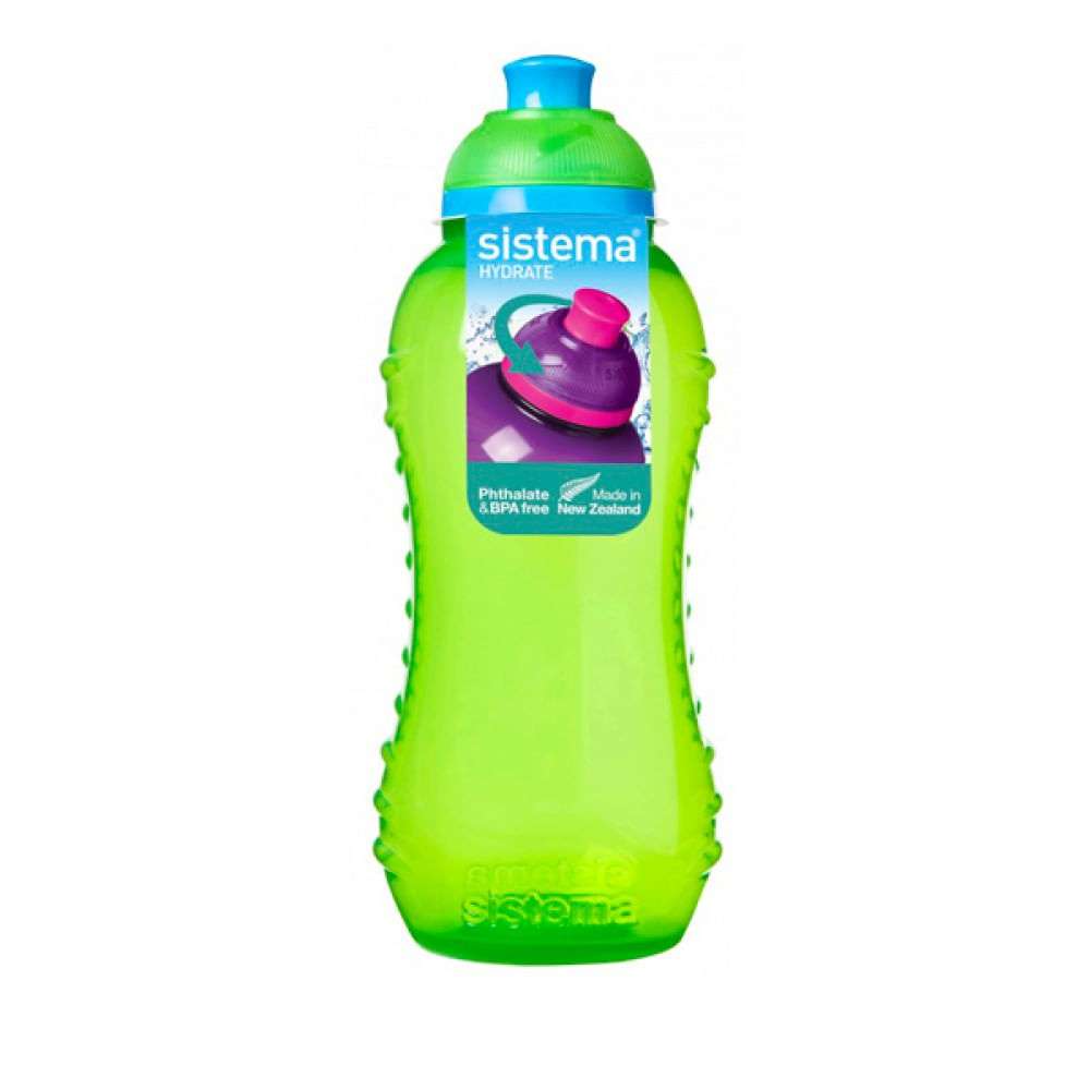 BOTELLA PLAST. P/AGUA 460ML SQUEEZE CLRS