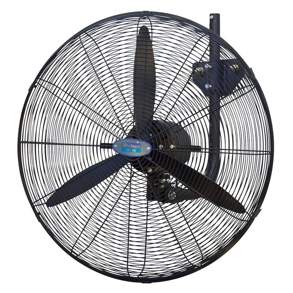 VENTILADOR D/PARED 30" DETON 3 ASPAS NGR