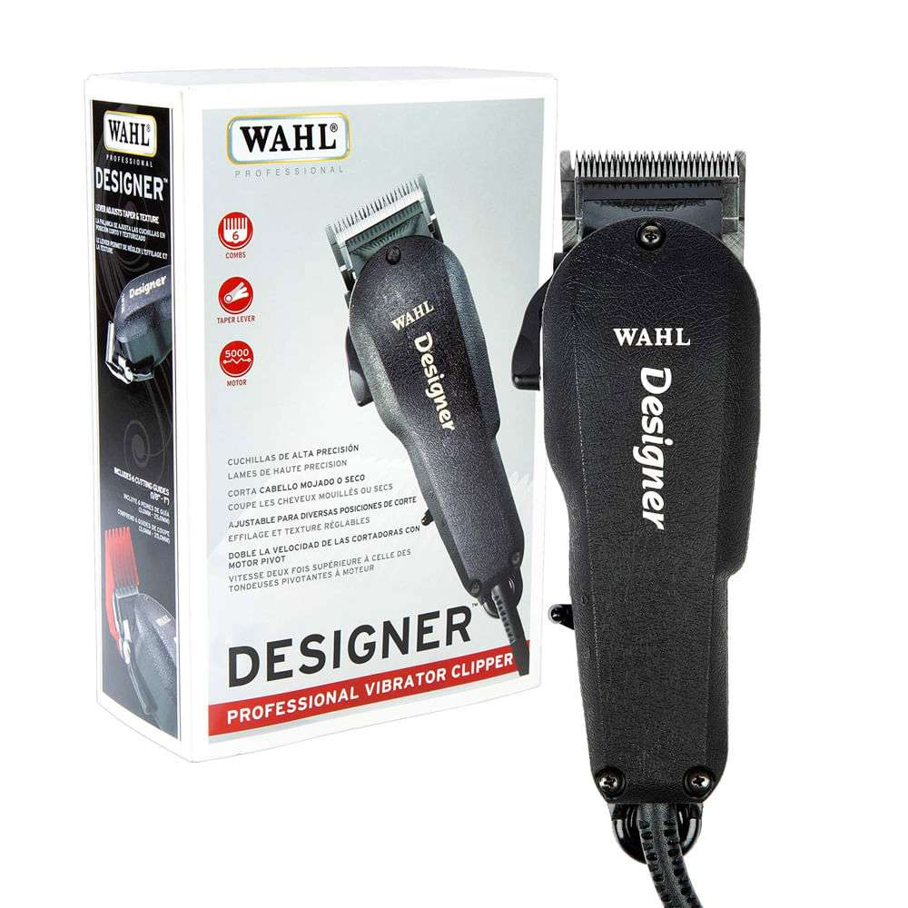 CORTADORA D/CABELLO WAHL DESIGNER ROJO 1