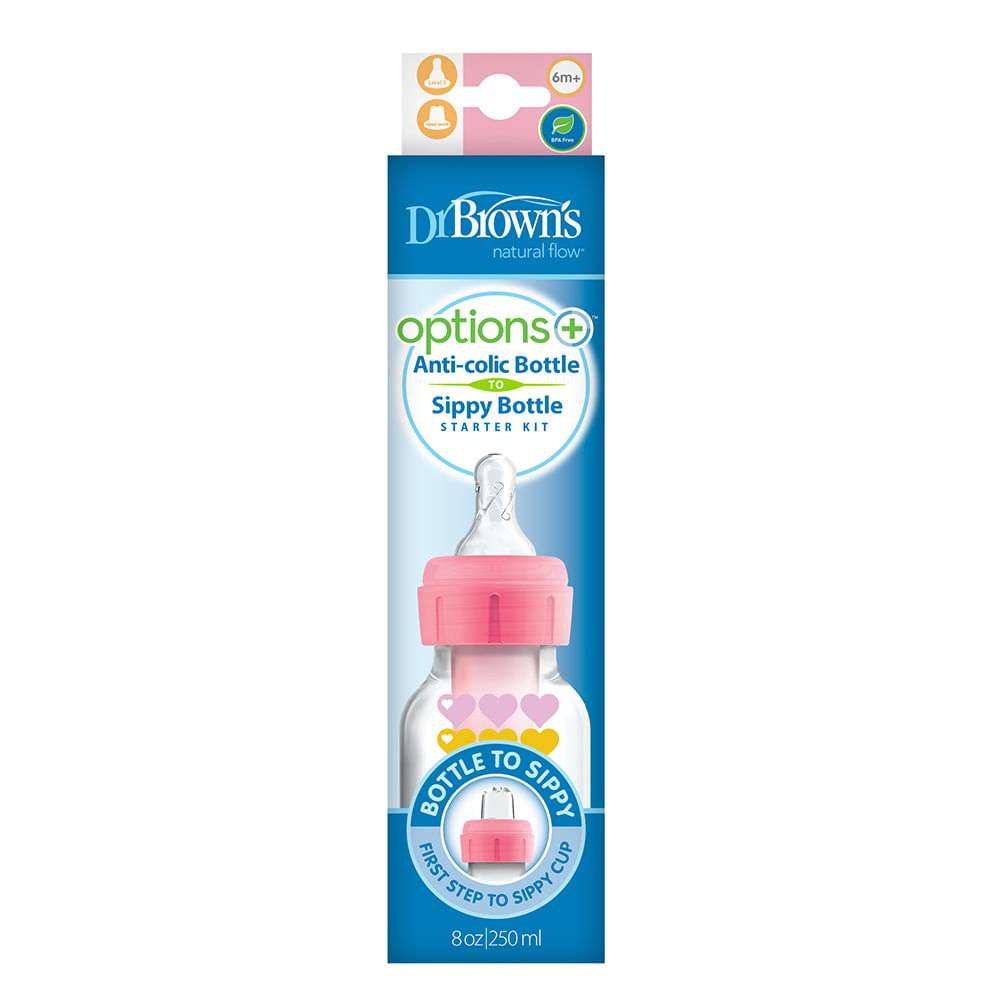BIBERON ESTANDAR TRANS 2EN1 8OZ/250ML RS