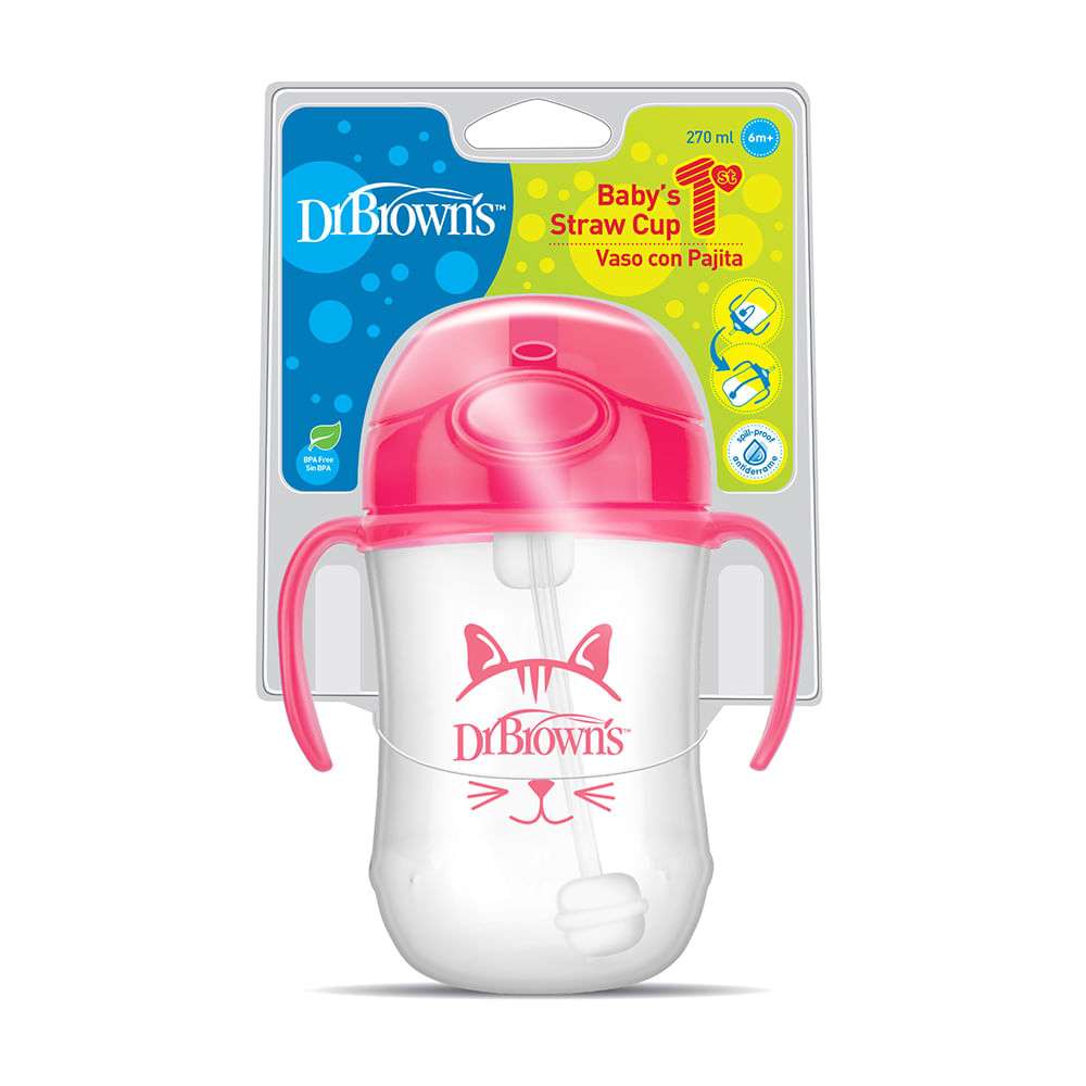 TAZA C/PAJILLA F/CISNE 9OZ/270ML 1ST RSO