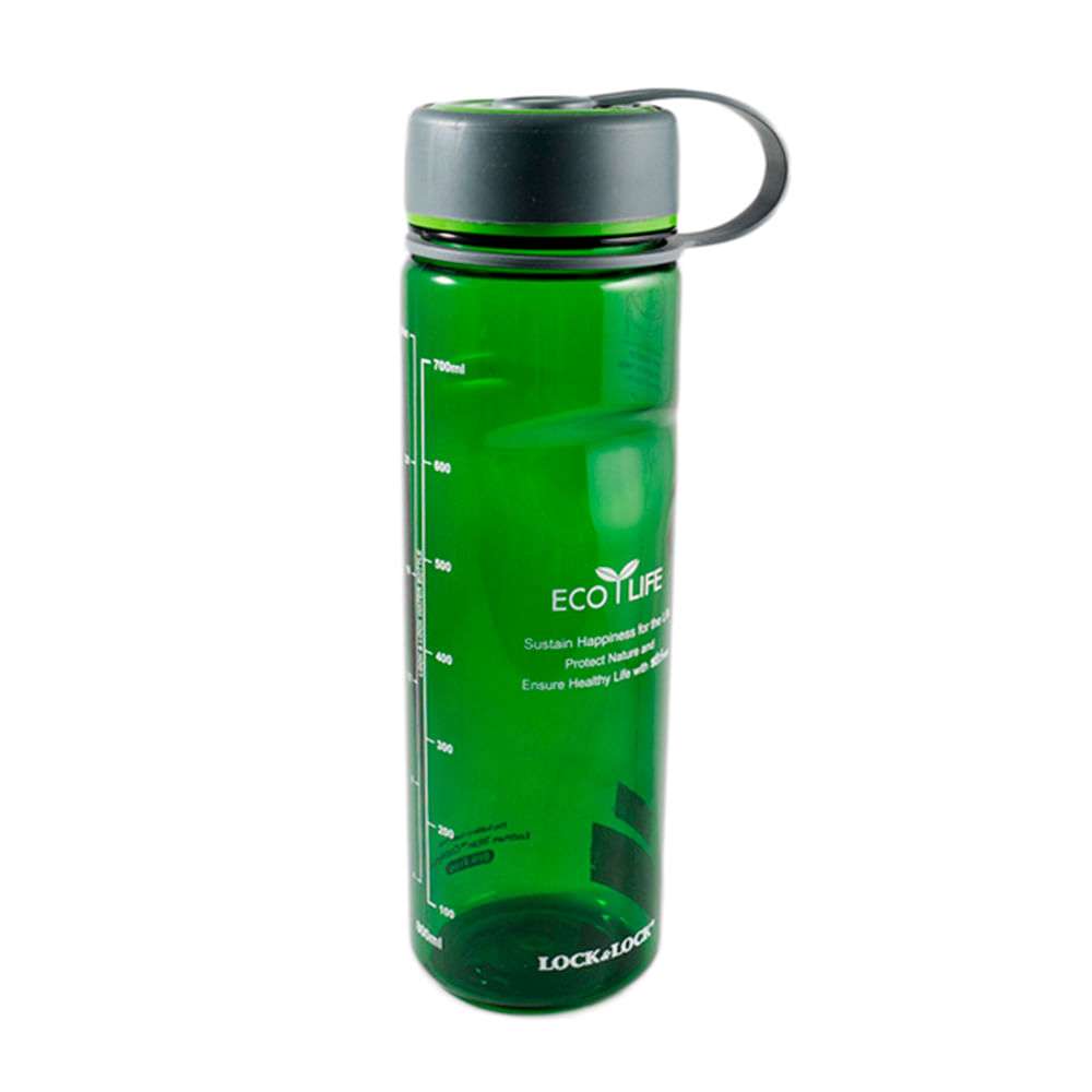 BOTELLA PLASTICA TWO/TONE 800ML VERDE