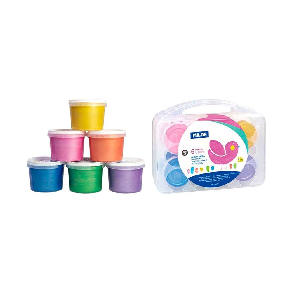 JGO. PINTURAS P/DEDO 100ML METAL