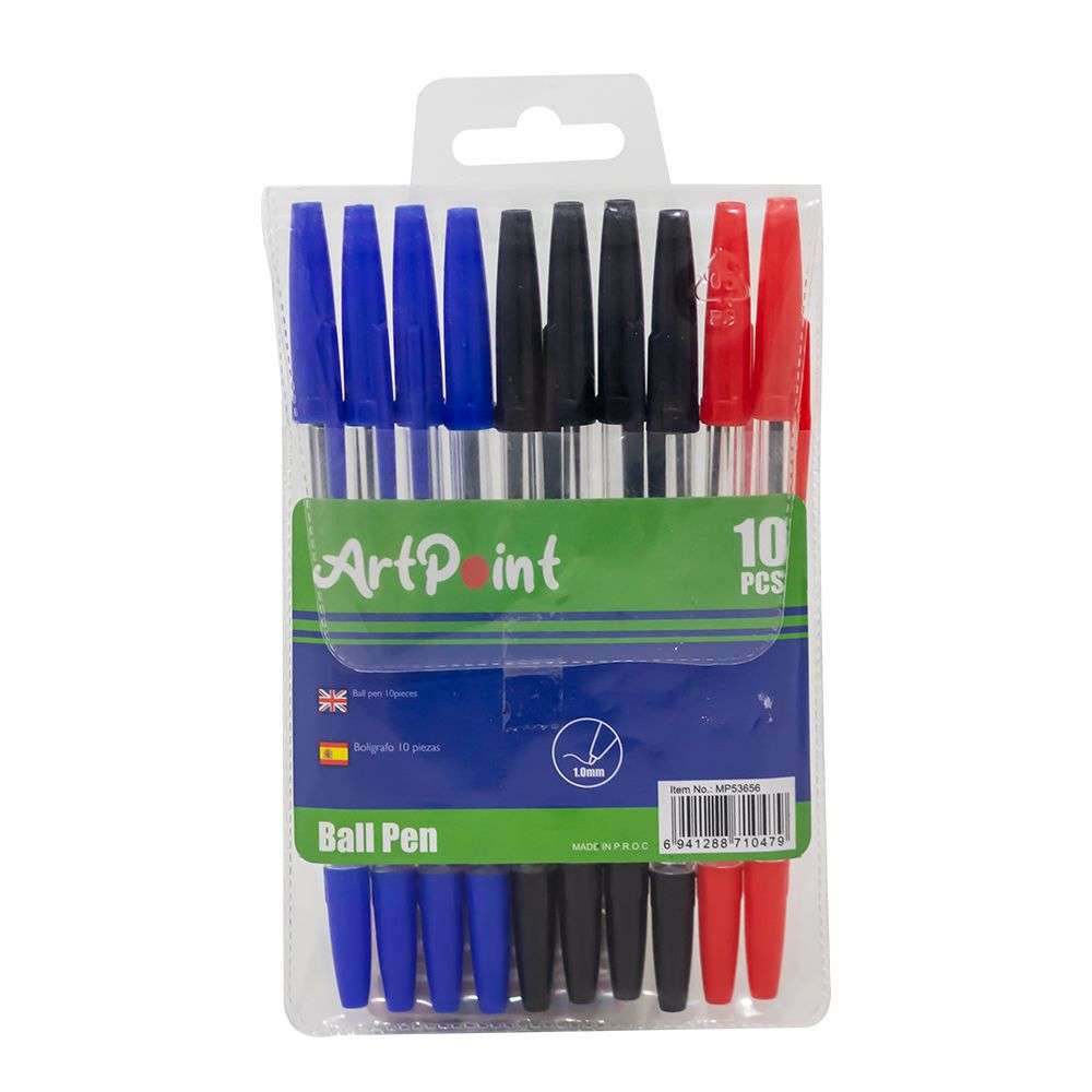 SET DE BOLIGRAFOS 10 PCS