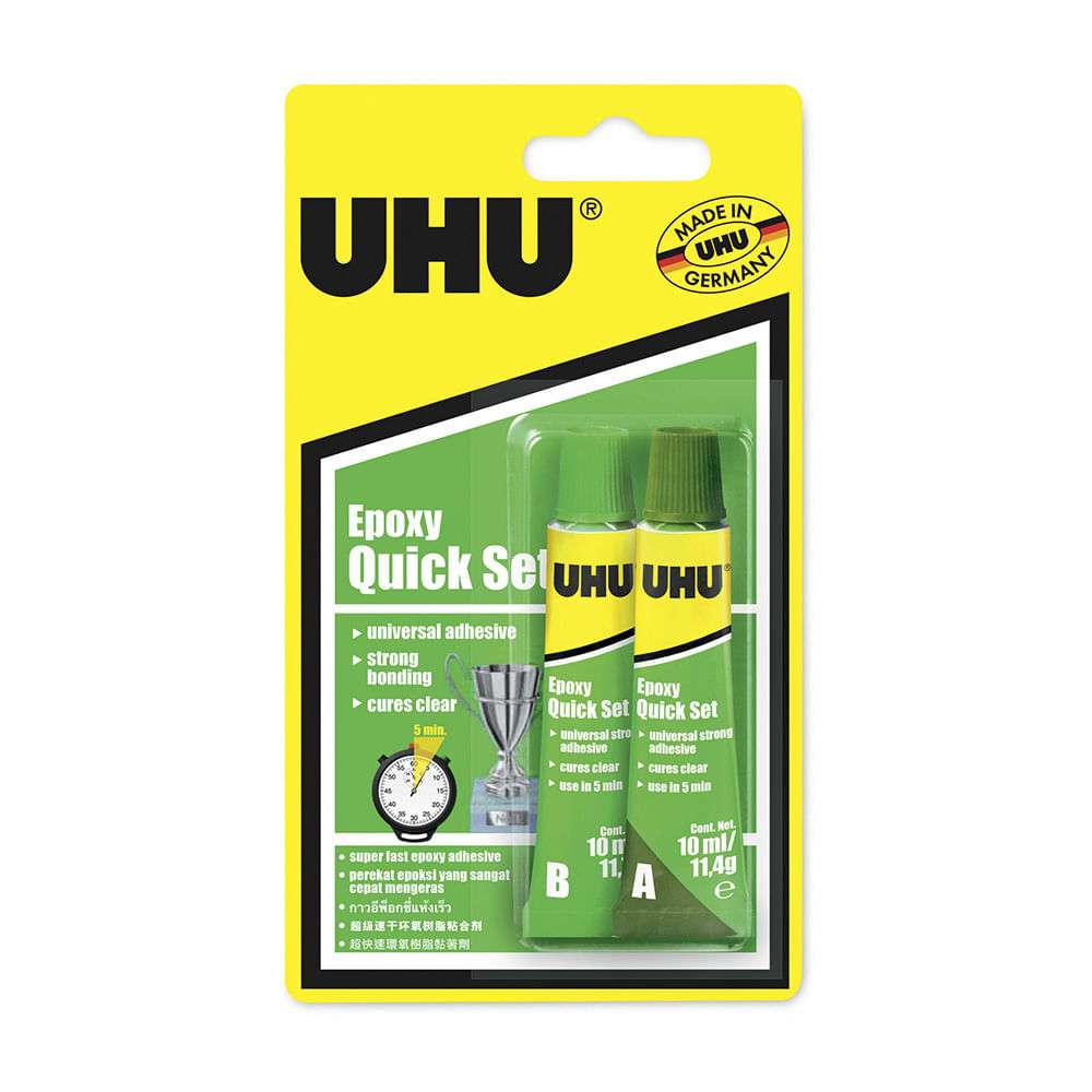 PEGAMENTO EPOXY UHU 2X10ml