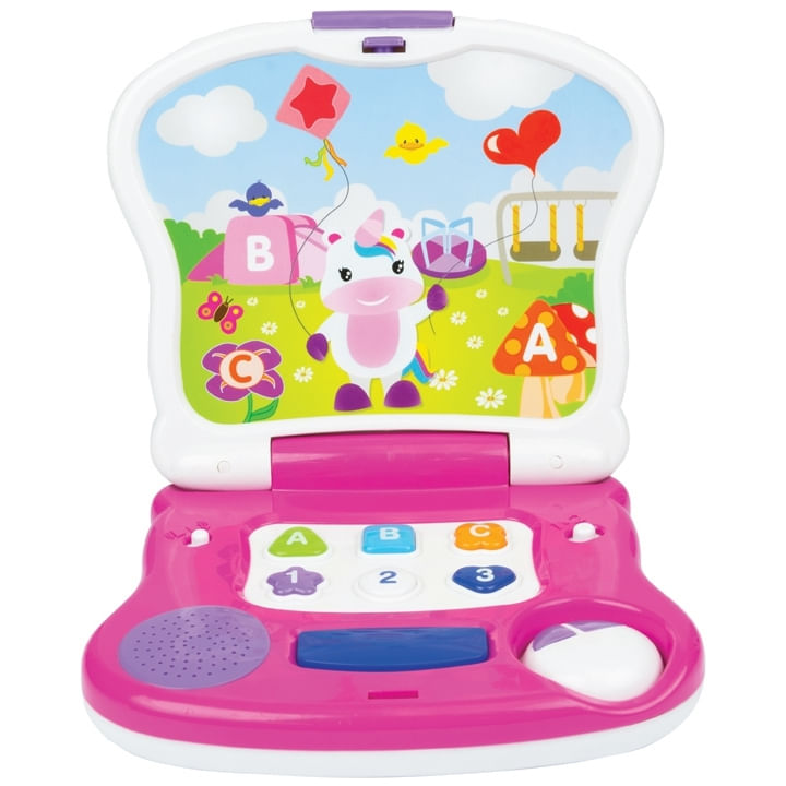 LAPTOP UNICORNIO C/ACTIVIDADES 12M+