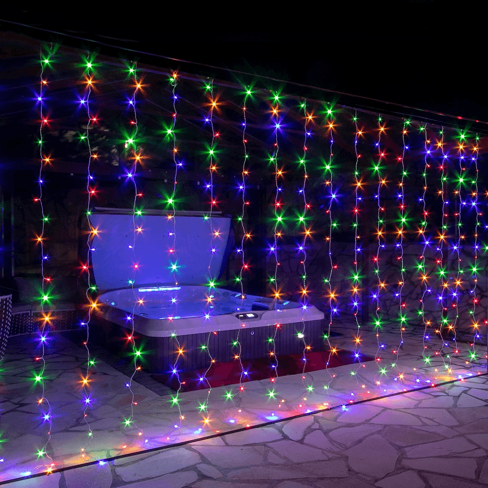 CONEXIoN NAVI. LLUVIA LED 100L MULTI