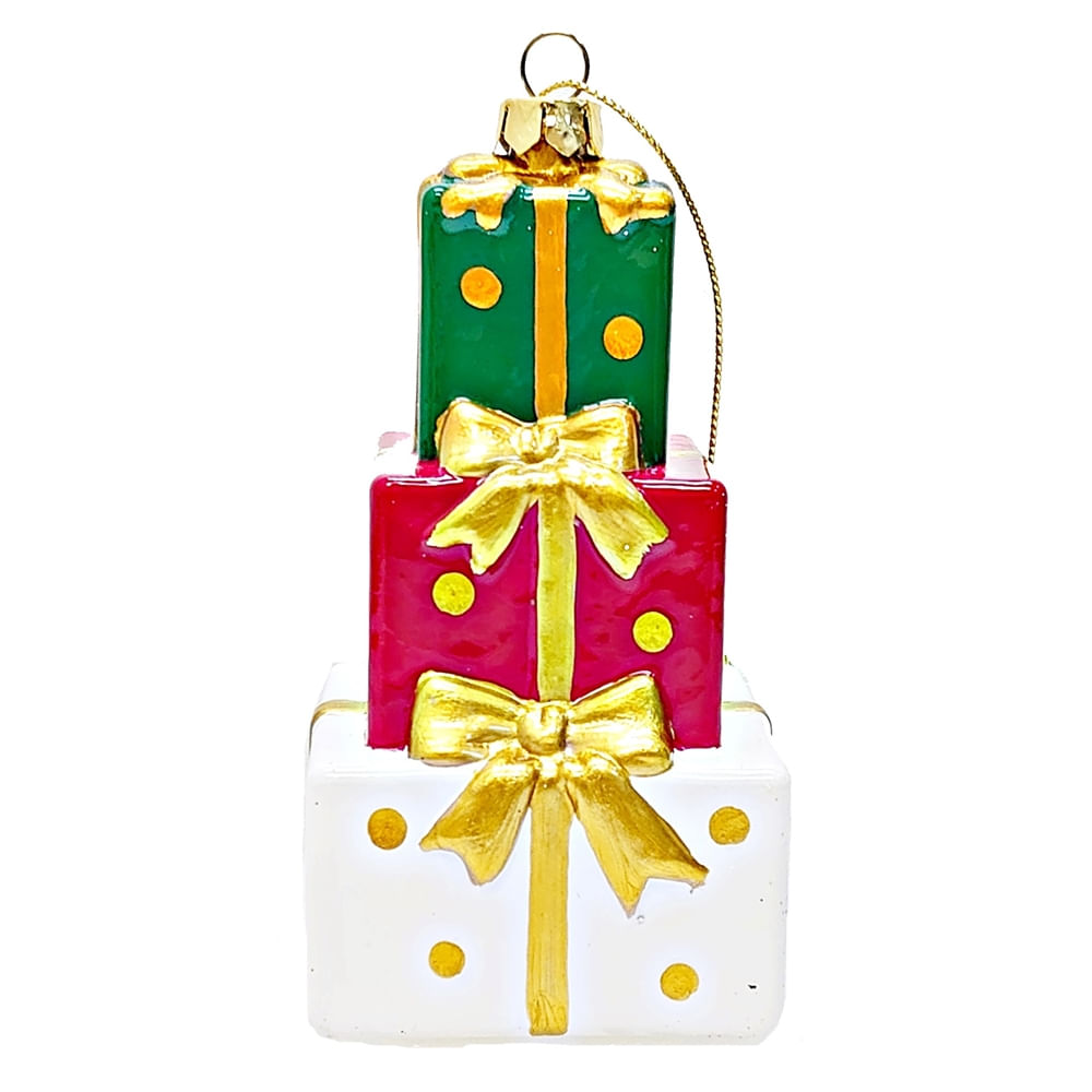 ADORNO 3-REGALOS 4" MULTI