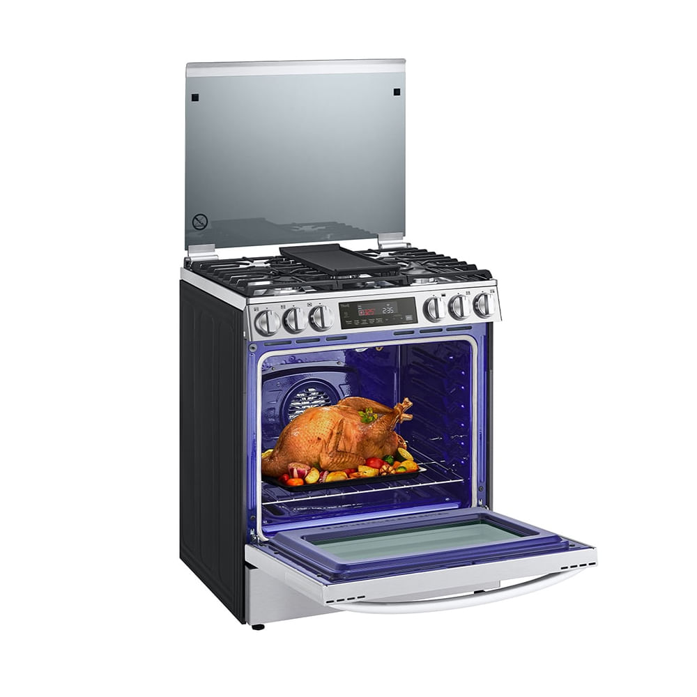 ESTUFA A GAS LG 30"/5.8CUFT 5QUEM EASYCL