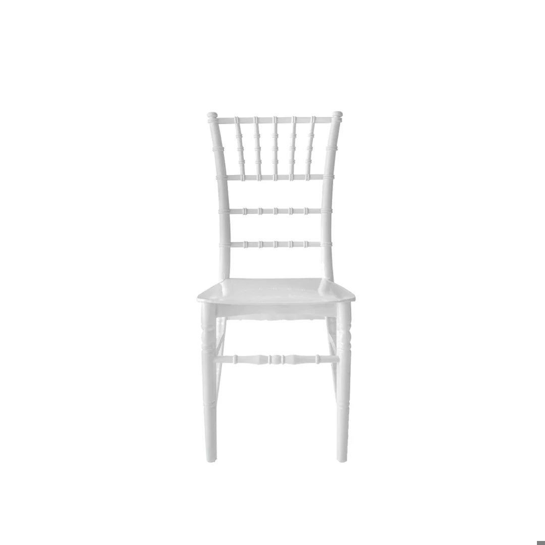 SILLA TIFFANY BLANCA C/COJIN
