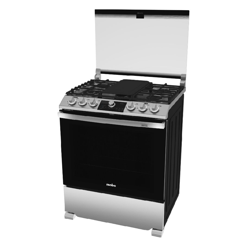 ESTUFA MABE GAS 30" ACERO INOX 6 QUEMADO
