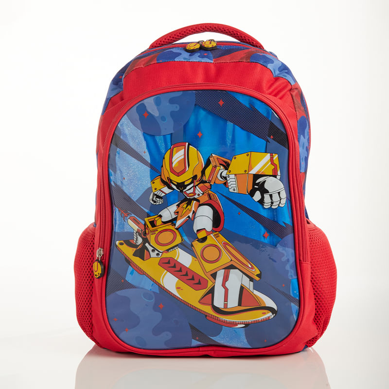 MOCHILA MASTER KIDS ROBOT 16,5"