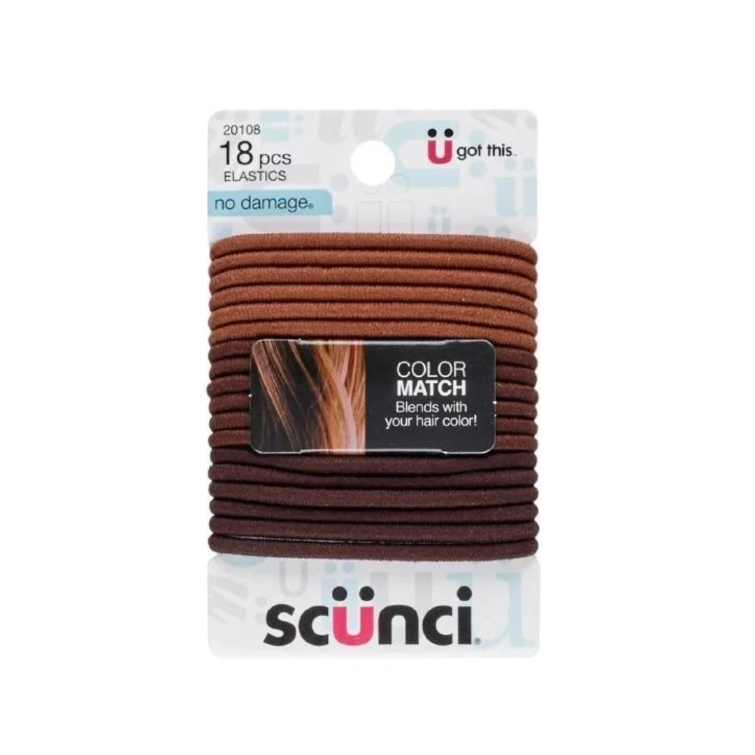 PACK DE 18 COLAS ELASTICAS SCUNCI