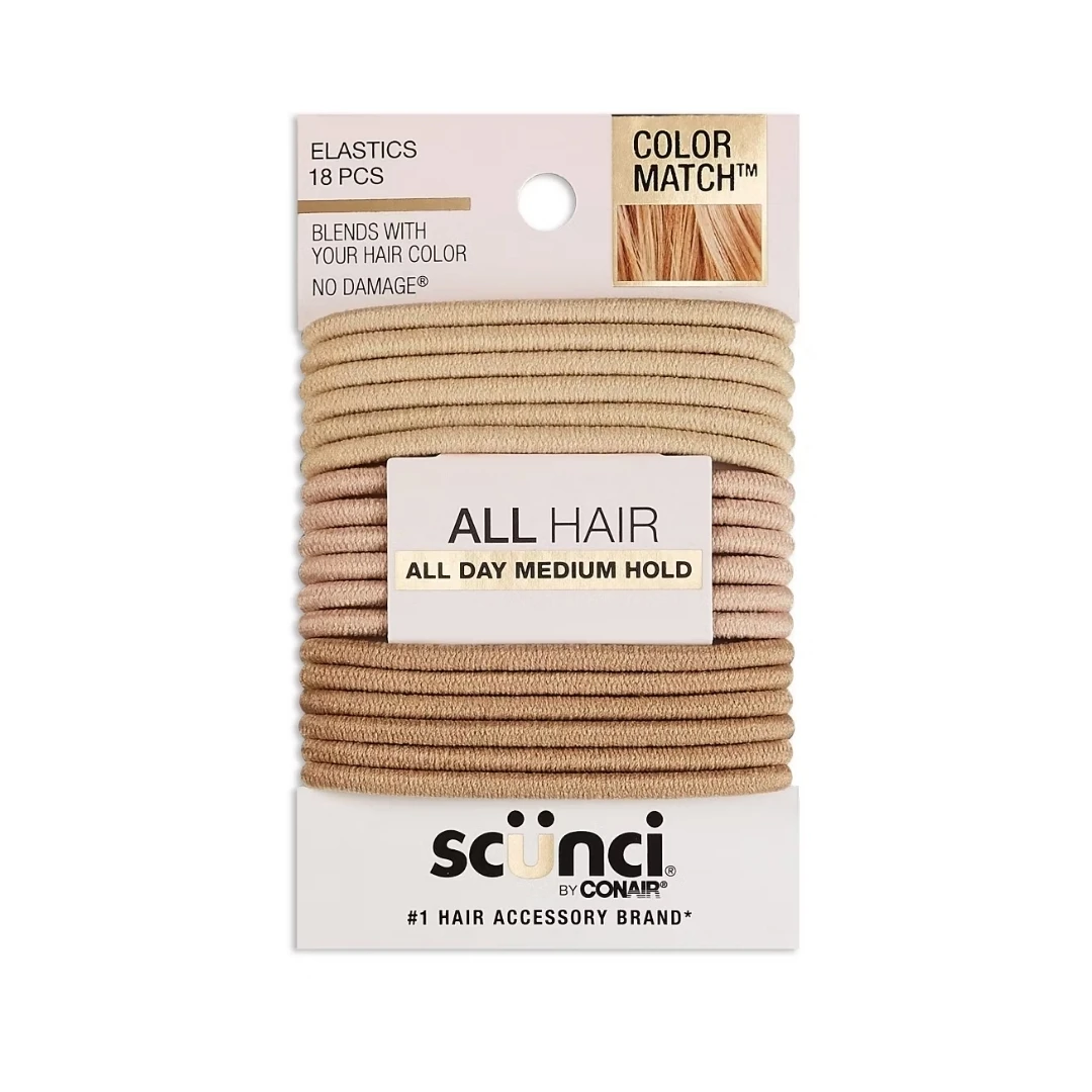 PACK DE 18 COLAS ELASTICAS SCUNCI
