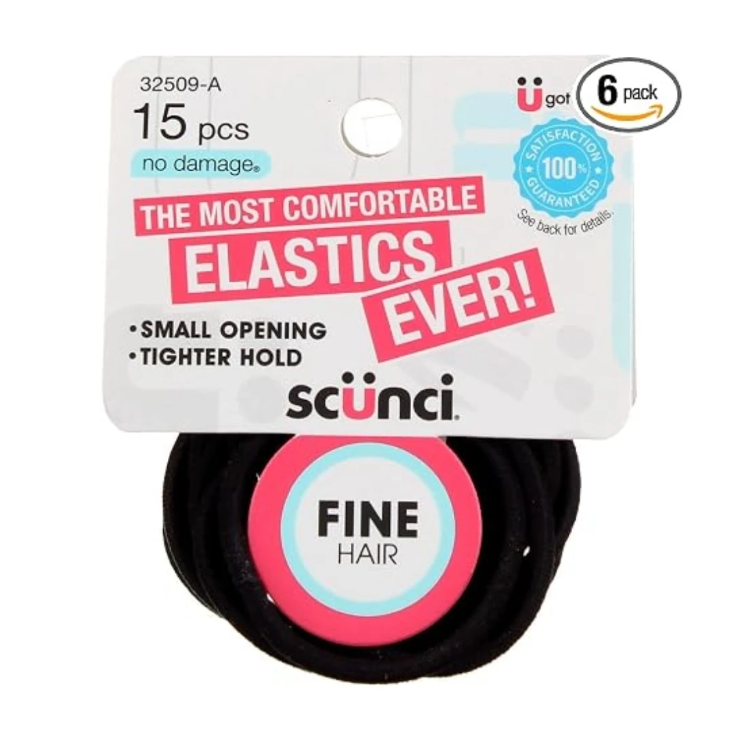JGO D/COLAS ELASTICAS 15PCS SCUNCI