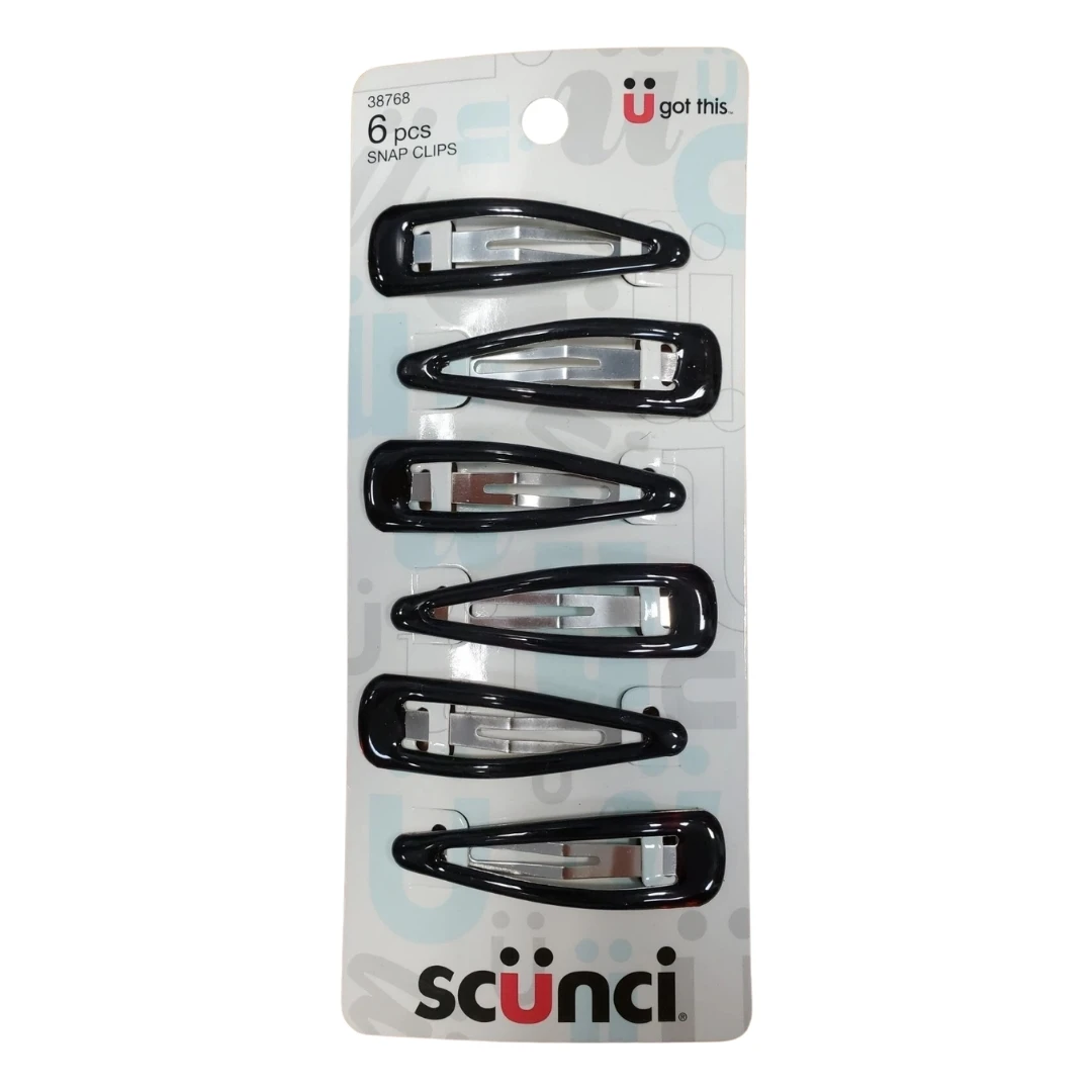 GANCHO P/CABELLO SCUNCI 5.5CM CLIPPIES 6