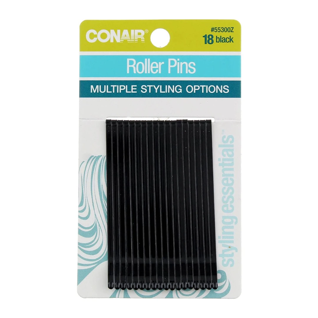GANCHOS P/CABELLO CONAIR 18PCSNGR. 55300
