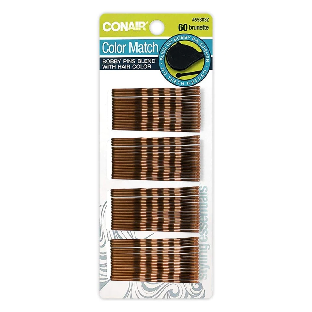 GANCHOS ANDINO BRONCE CONAIR 60PCS
