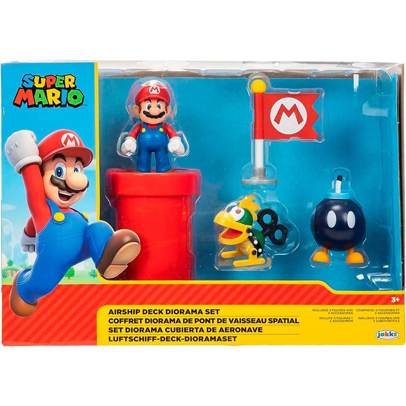 SET DE JUEGO BROWSER AIRSHIP SUPER MARIO