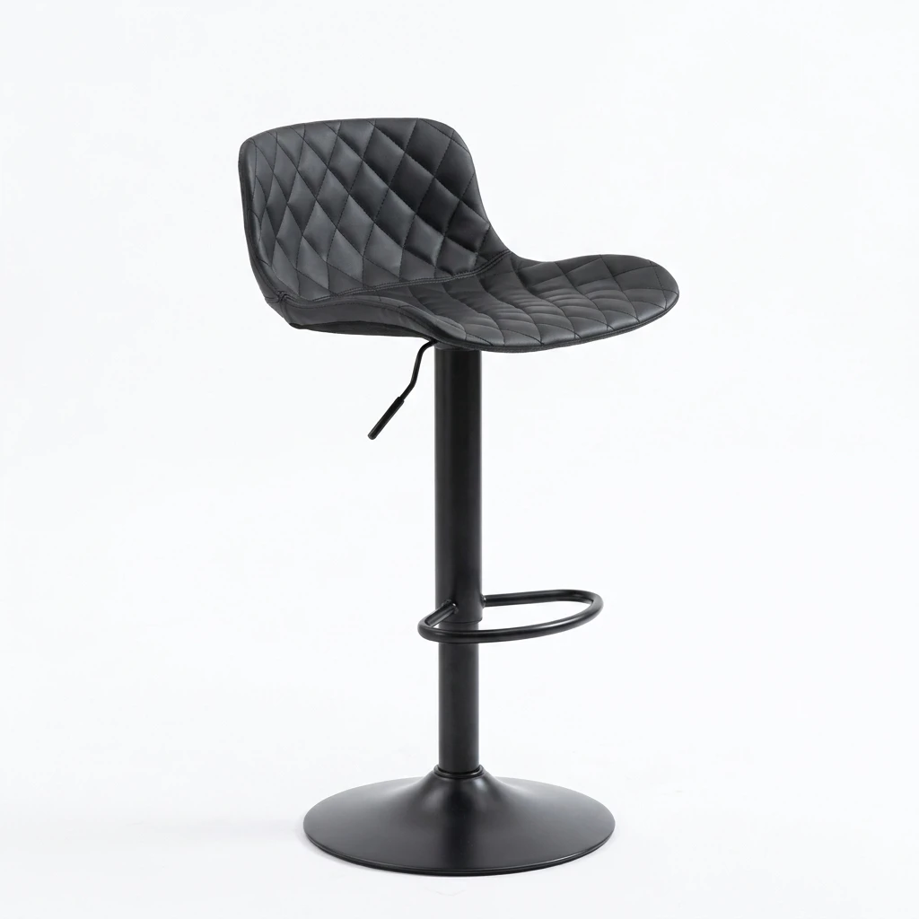 SILLA DE BAR NEGRA