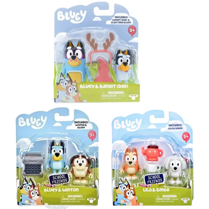 FIGURA BLUEY PACK 2 SURTIDO