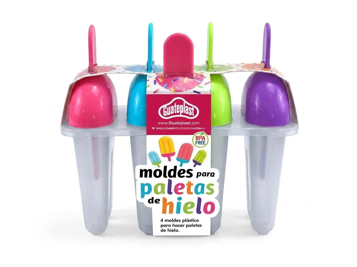 MOLDE P/PALETAS DE HIELO EF C/SURTIDO
