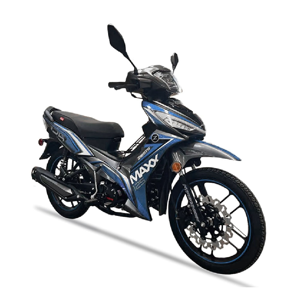 MOTO SEMI AUTOMÁTICA ZMOTO MAXX 125 AZ/G