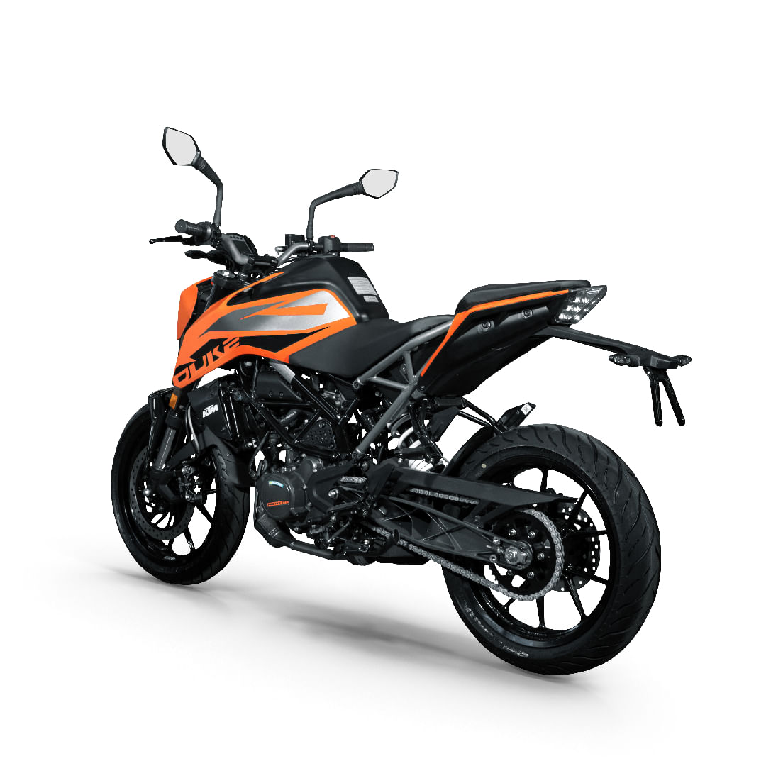MOTO KTM SEMIDEPORTIVA 200 DUKE/ANARANJ