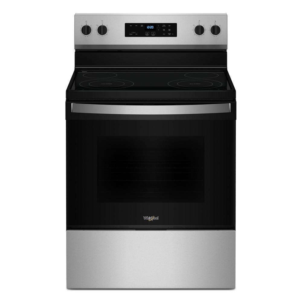 ESTUFA ELEC WHIRLPOOL 30" ACERO INOX