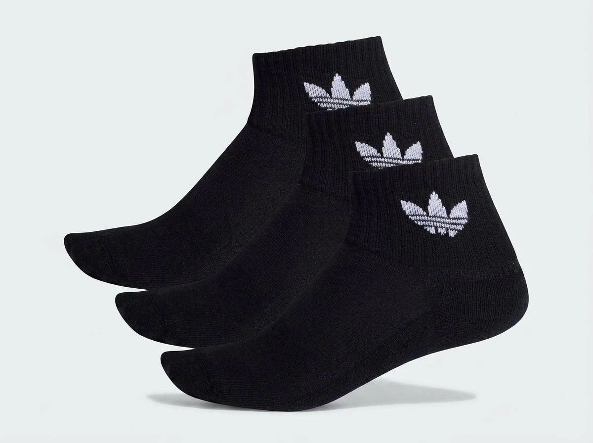 3 PACK MEDIAS ADIDAS MID