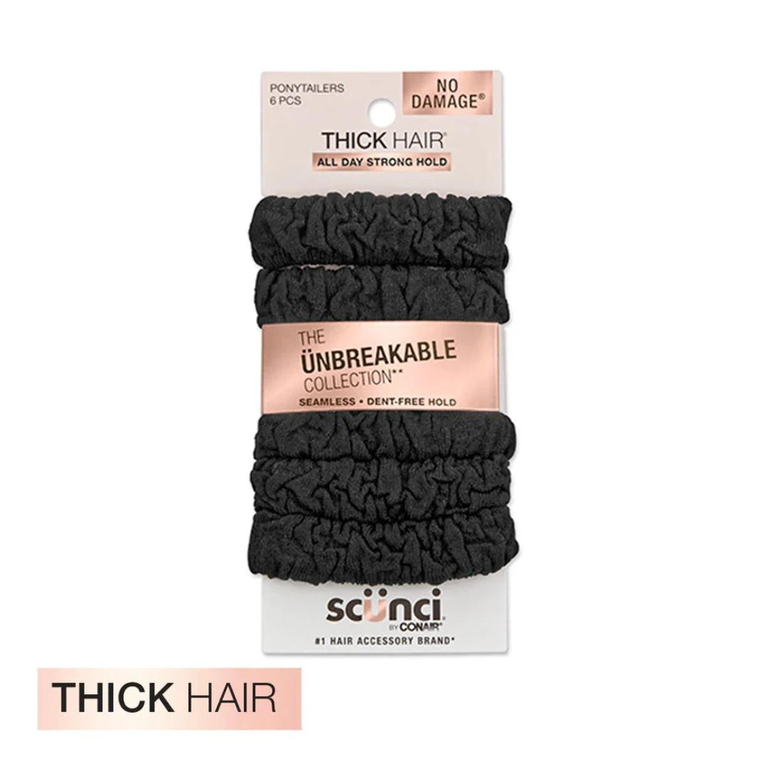 COLAS ELASTICAS P/CABELLO SCUNCI 6PCS