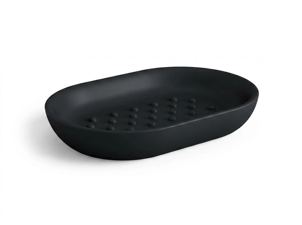 DISPENSADOR P/JABON D/BARRA BLACK