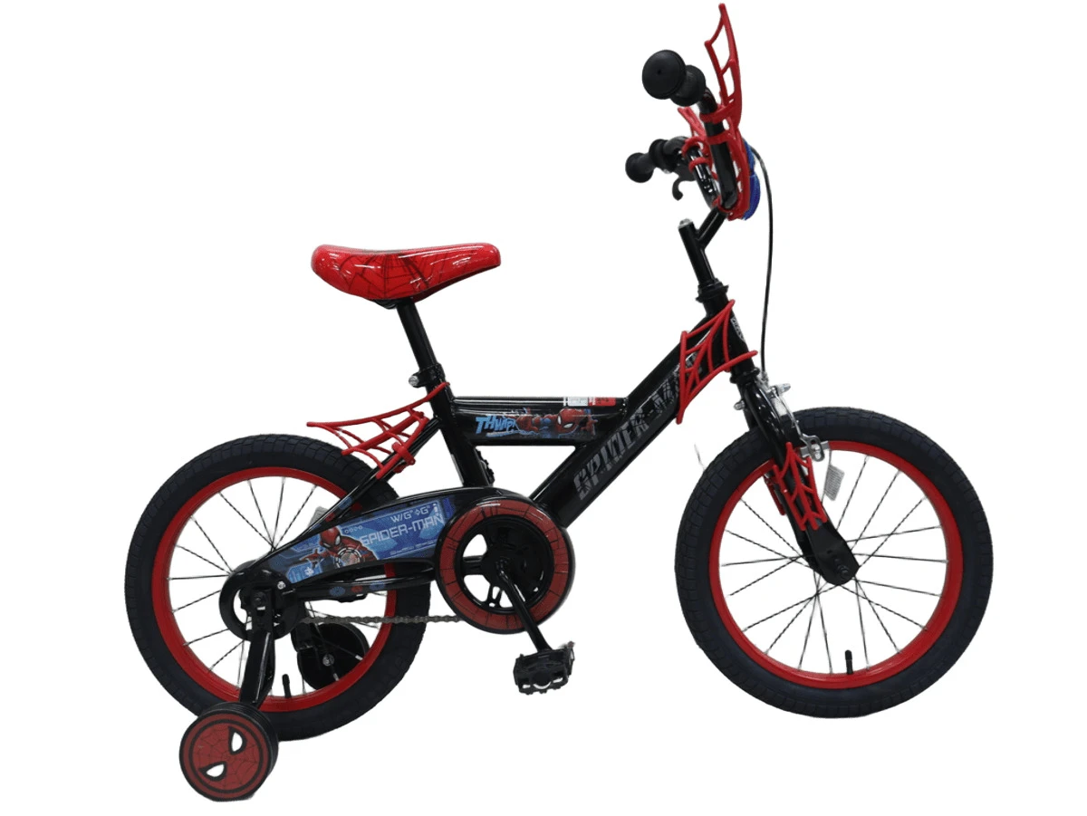 BICICLETA SPIDERMAN NIÑO 16