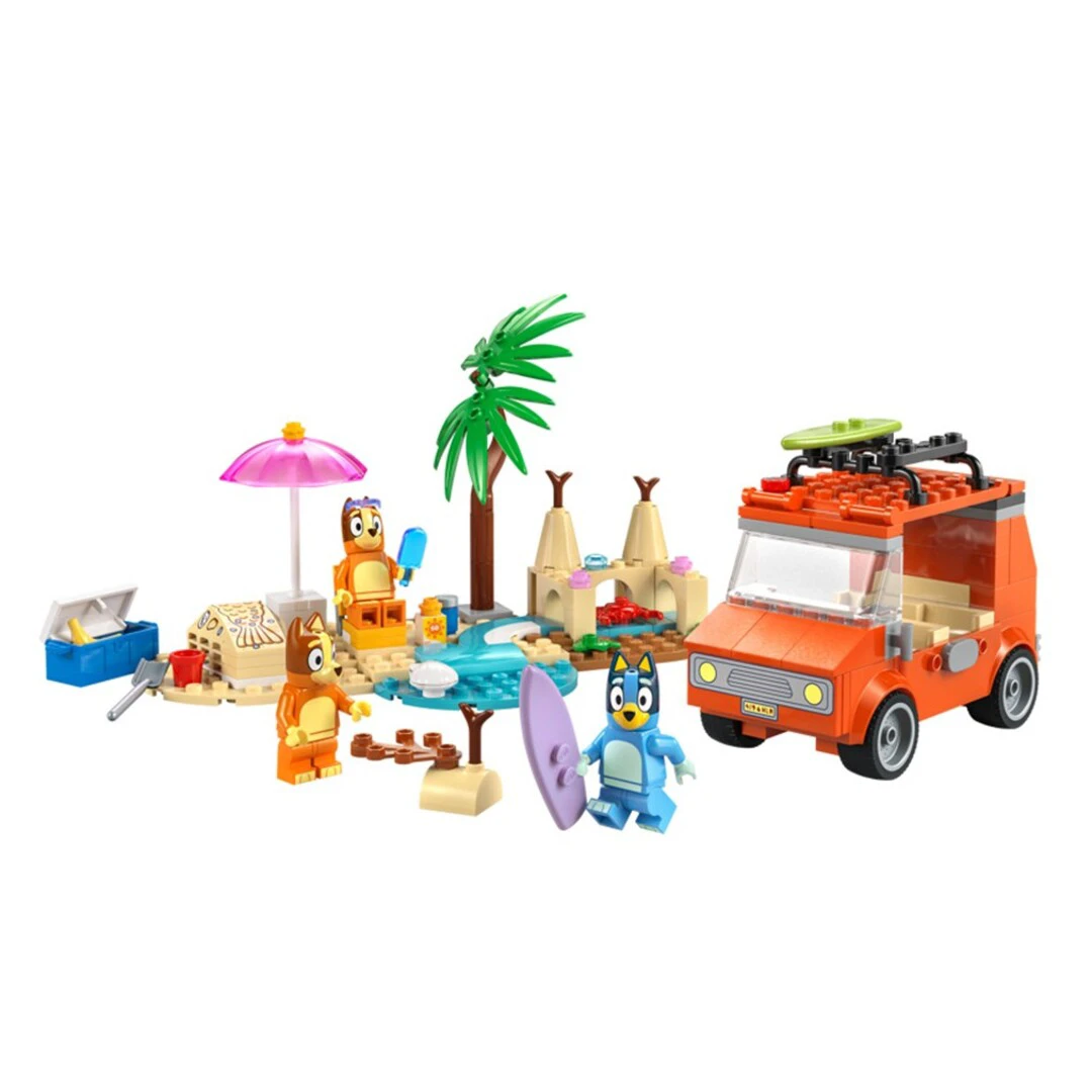 LEGO BLUEY EXCURSION FAMILIAR A LA PLAYA