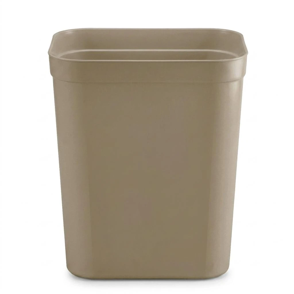 PAPELERO PLASTICO RECTANGULAR 10LT MOCA