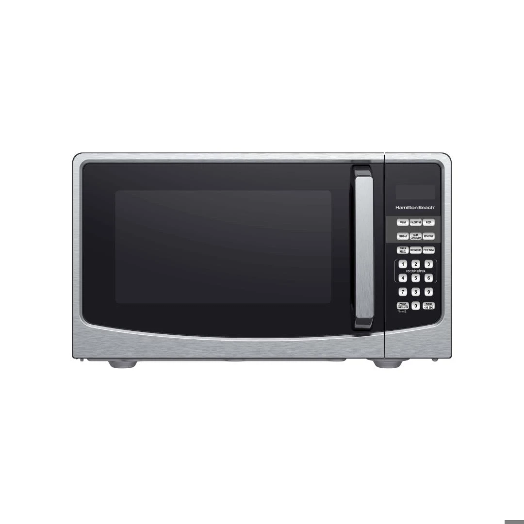 MICROONDAS HAMILTON B DIGIT 1.1FT SIL/NG