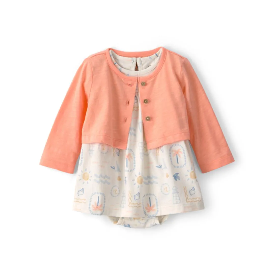VESTIDO MC C/JACKET BEACH