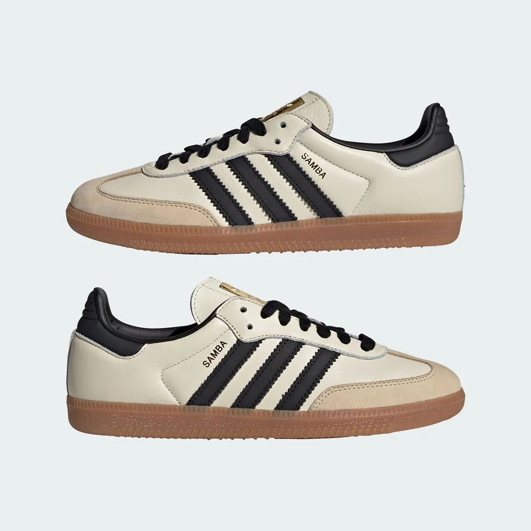 adidas gazelle silver green womens adidas Originals adidas Samba XLG Platform Samba Leather Sneakers IE39 main image 0