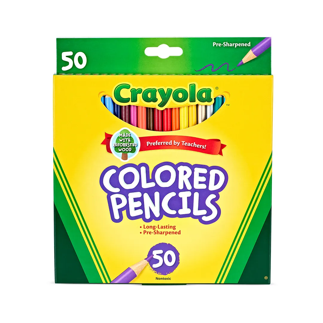 LAPIZ D/COLOR LARGO CRAYOLA 1X50 68-4