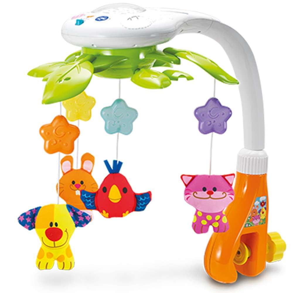 MOVIL DREAM PETS C/LUZ-MUSICA 0M+