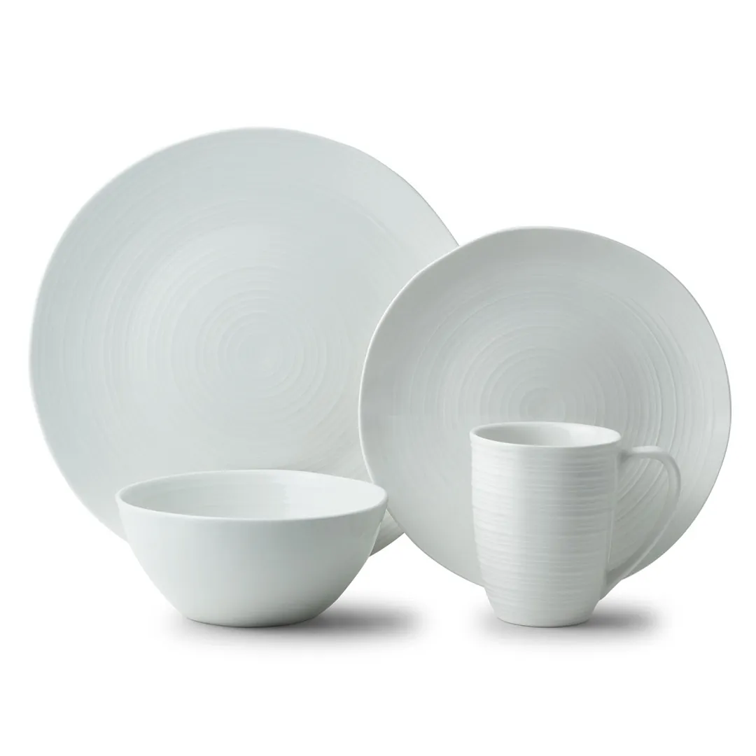 JGO D/VAJILLA D/CERAMICA 16PCS FLOW