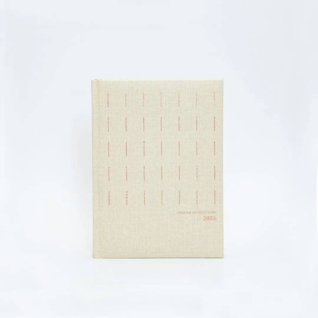 AGENDA 2026 CLASICA INDIA BEIGE