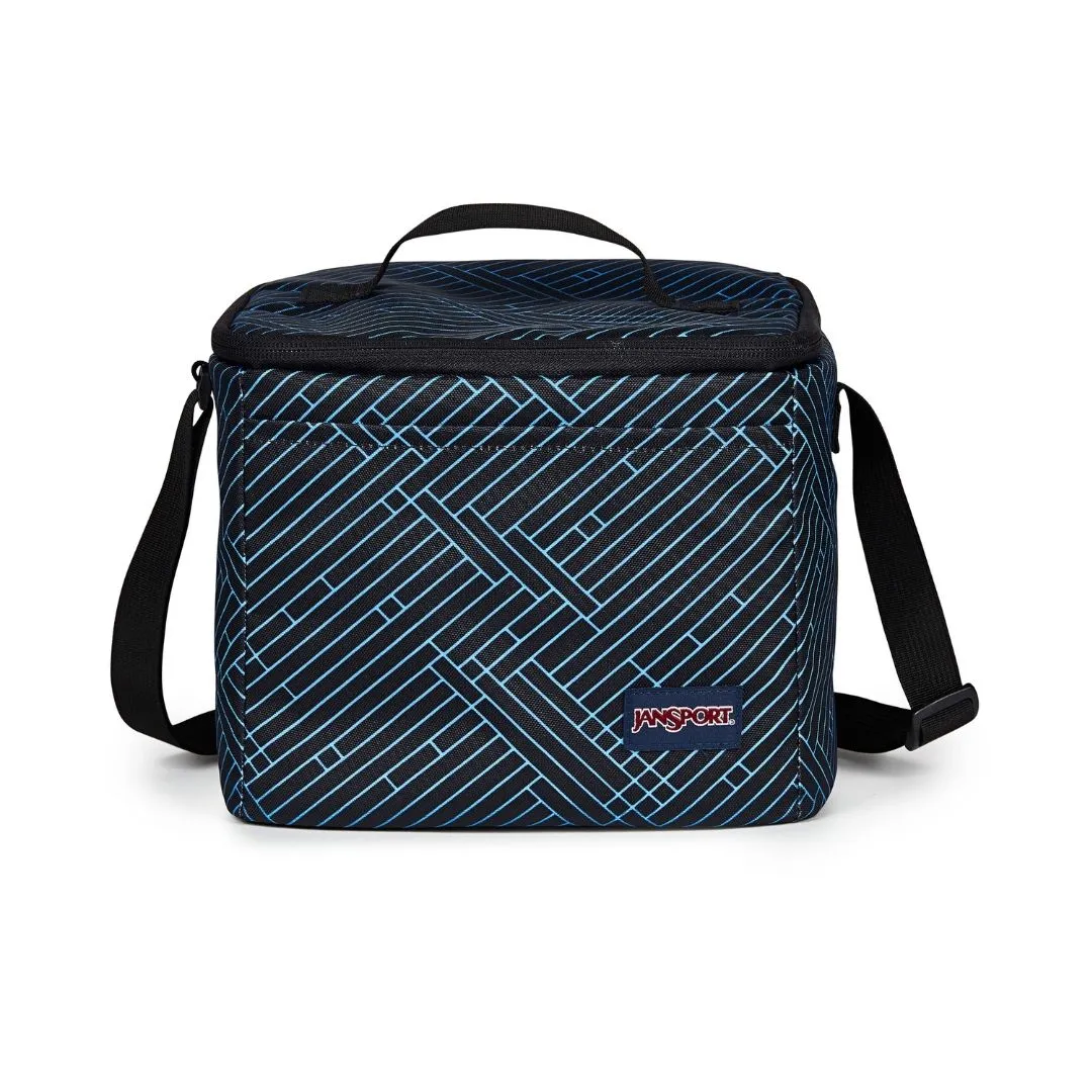 LONCHERA SUPER SNACK BLACK/BLACK/AZUL