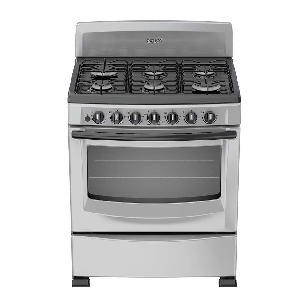 ESTUFA A GAS ACROS 30" C/RESPALDO/6QUEM
