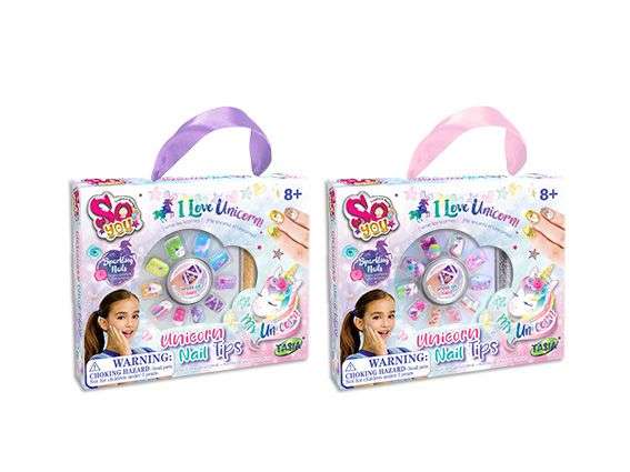 SET DE ACCESORIOS UNICORNIO UnAS 8+